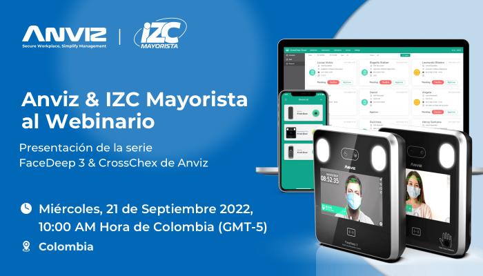 Anviz & IZC Mayorista al Webinario